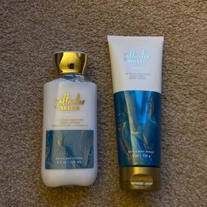 Saltwater Breeze Body Lotion and Body Cream Bundle